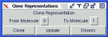 CloneRep GUI snapshot