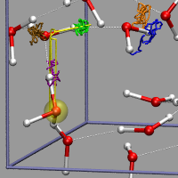 Water with one excess proton