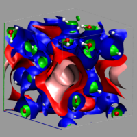 bulk water with electrostatic potential 